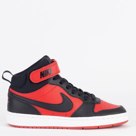 Nike Borugh cano alto - Vermelho e preto