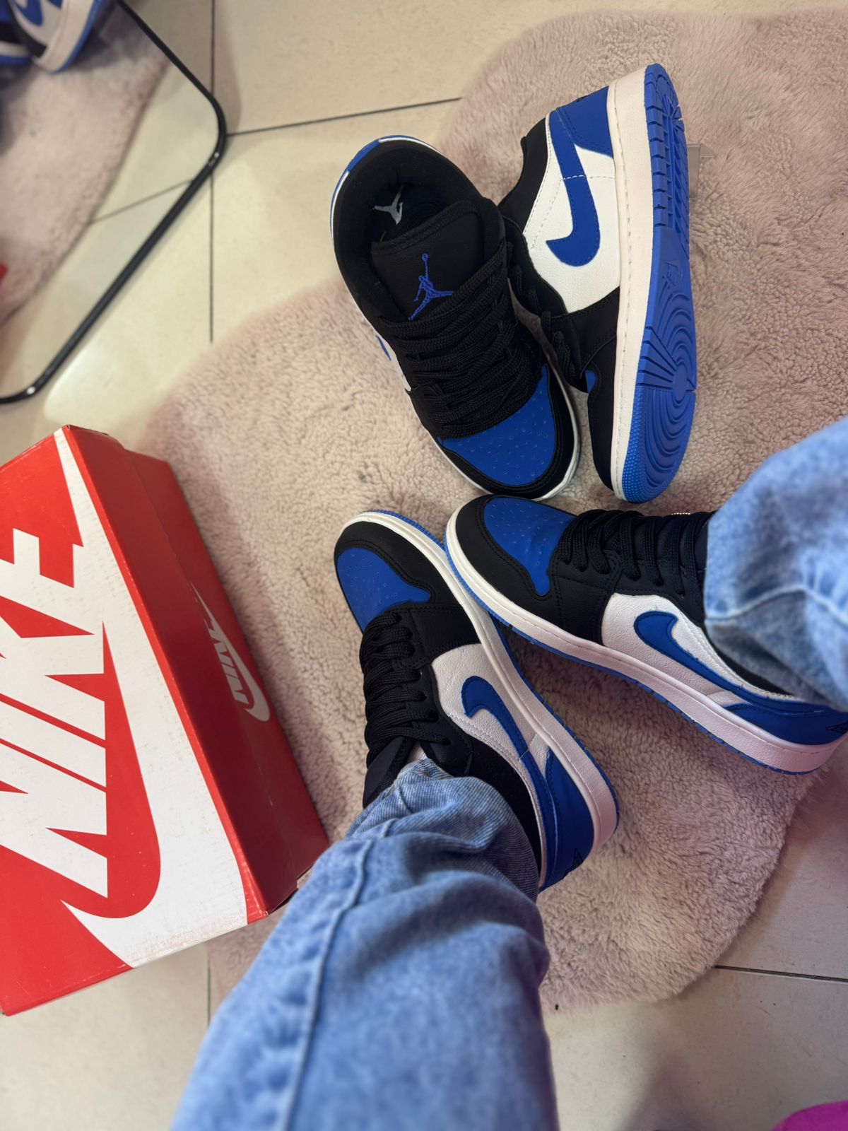 Tênis Nike Dunk - Azul, e Branco
