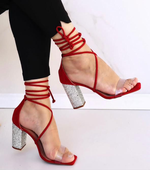 Salto Giselle - Vermelho