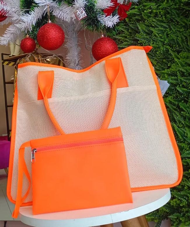 Bolsa de Praia com Bolsinha
